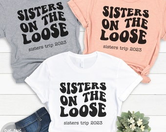 Sisters On The Loose SVG: Projekt wycieczki dla dziewcząt (pobranie cyfrowe)