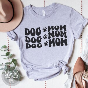 Dog Mom Cut File | Dog Mom Svg | Dog Mama Svg | Dog Lover Svg | Dog Paw Svg | Cut File For Cricut | Silhouette | Digital Download | Png