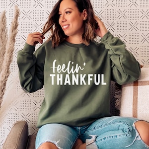 Feelin' Thankful SVG: Grateful Thanksgiving Design (Digital Download)