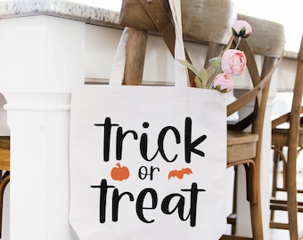 Trick or Treat SVG PNG: Retro Halloween Cut File (Digital Download)