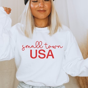 Small Town Usa svg, July 4th Svg, Usa Svg, America Svg, American Girl Svg,4th of July SVG, Patriotic SVG, Digital Download/Cricut,Silhouette