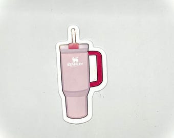 Pegatina Stanley rosa