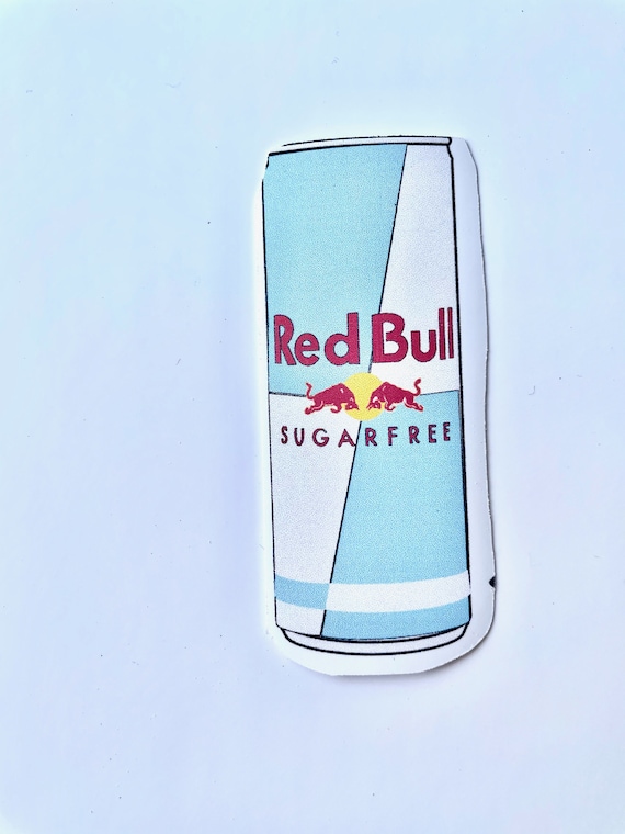Sugar Free Red Bull Sticker Etsy
