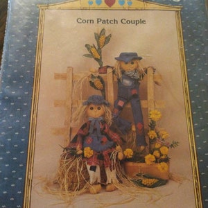 Country patterns Corn patch couple pattern #502 Ozark crafts