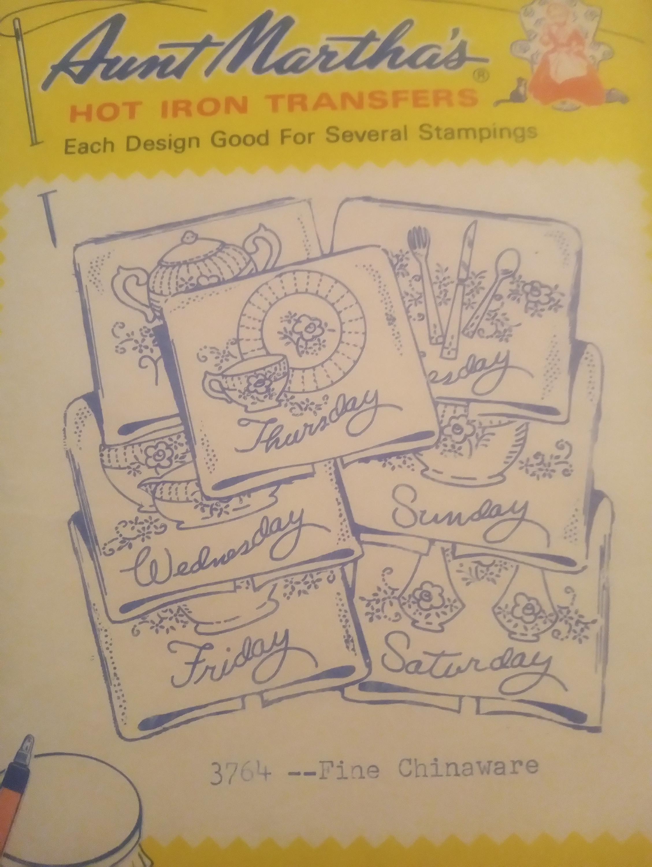 Aunt Martha's Iron on Transfers - Etsy