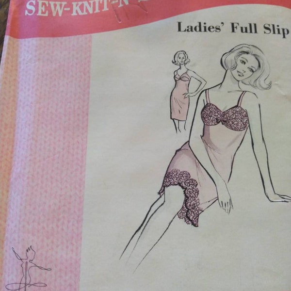 Full Slip Pattern Etsy