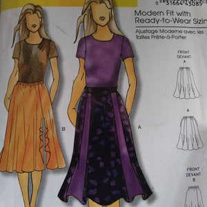 Uncut Butterick B0473 xsm-xlrg misses skirt