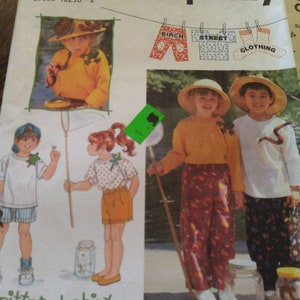 Vintage Simplicity birch street clothing&#39;s 9299 uncut