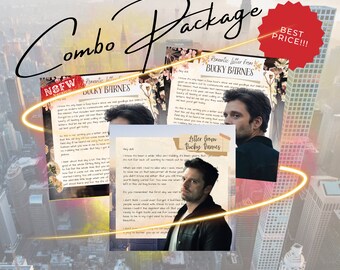 COMBO PACK Bucky Barnes Letters