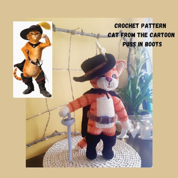 Gestiefelter kater kostüm Etsy.de