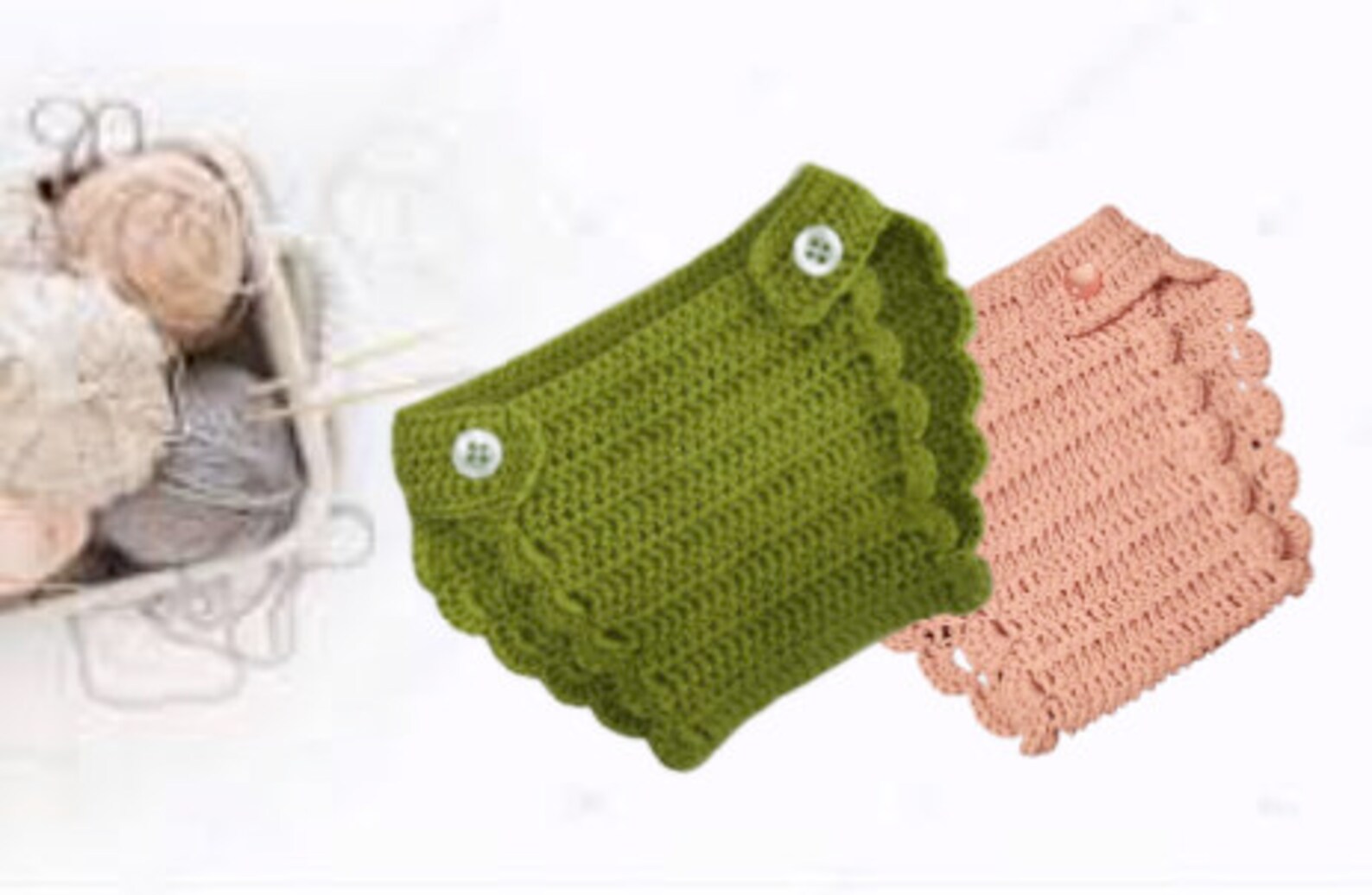 3 Crochet Panty Pattern and Headband Baby Panties Crochet Etsy Ireland