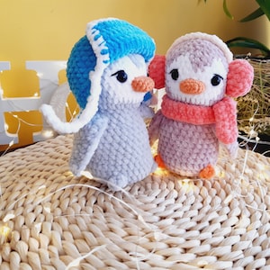 Häkelanleitungen, Häkelanleitungen, Amigurumi Mini Pinguine, Amigurumi Puppen, Amigurumi Puppen, Häkelanleitungen