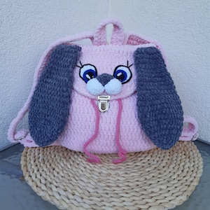 Handmade crochet backpacks for kids Etsy Mexico