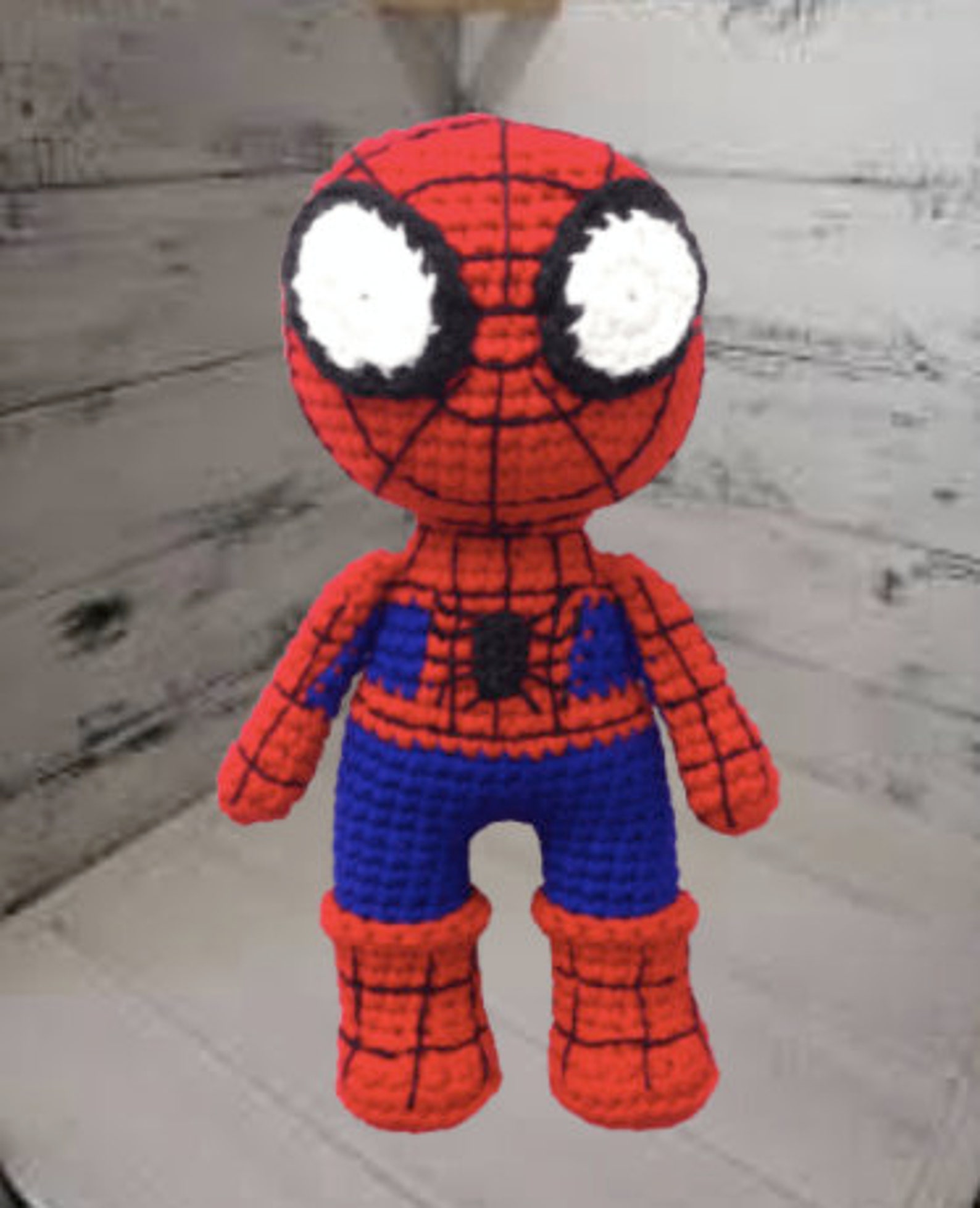 Amigurumi SpiderMan Pattern Crochet SpiderMan Crochet Etsy