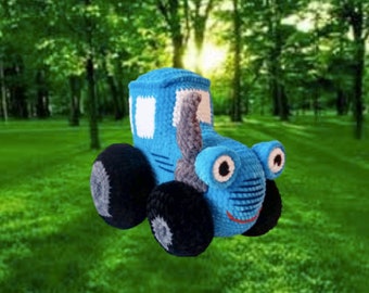 Traktor Anleitung häkeln, Amigurumi Anleitung, Amigurumi Tiere, Häkelanleitung Spielzeug, Pdf Anleitung, Spielzeug Anleitung, Baby Geschenk, handgemachtes Spielzeug