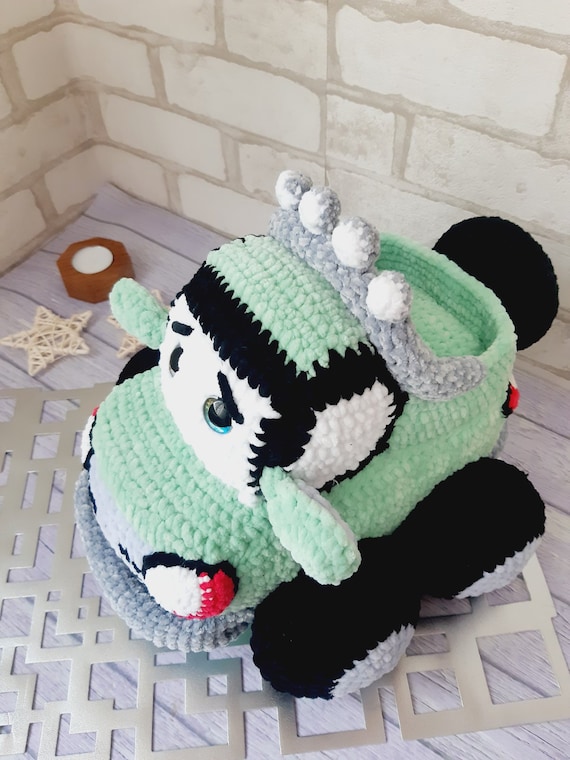 stuffed jeep toy