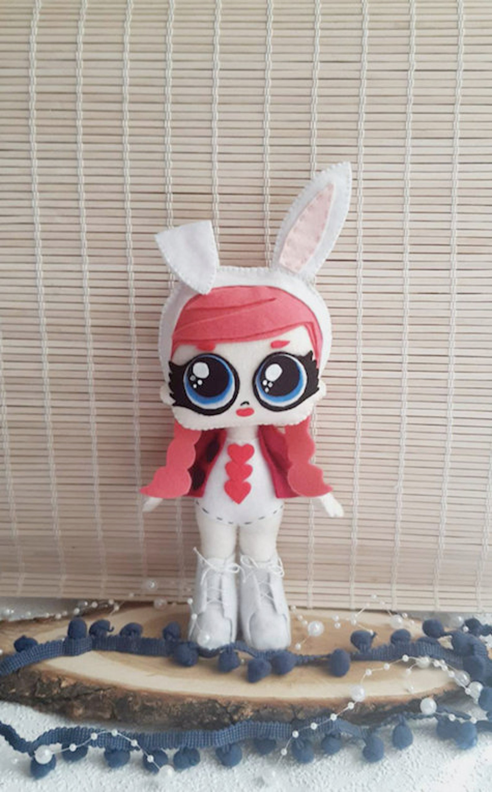 Easy Doll Pattern Felt Doll Patterns Felt Pattern Pdf - Etsy
