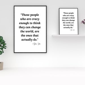 Inspirational Quote | Steve Jobs Quote | Printable Wall Art | Inspirational Wall Art | Motivational Quotes | Instant Download | Wall Art
