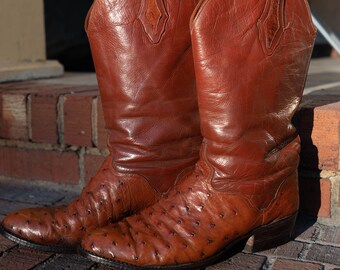 ebay ostrich boots