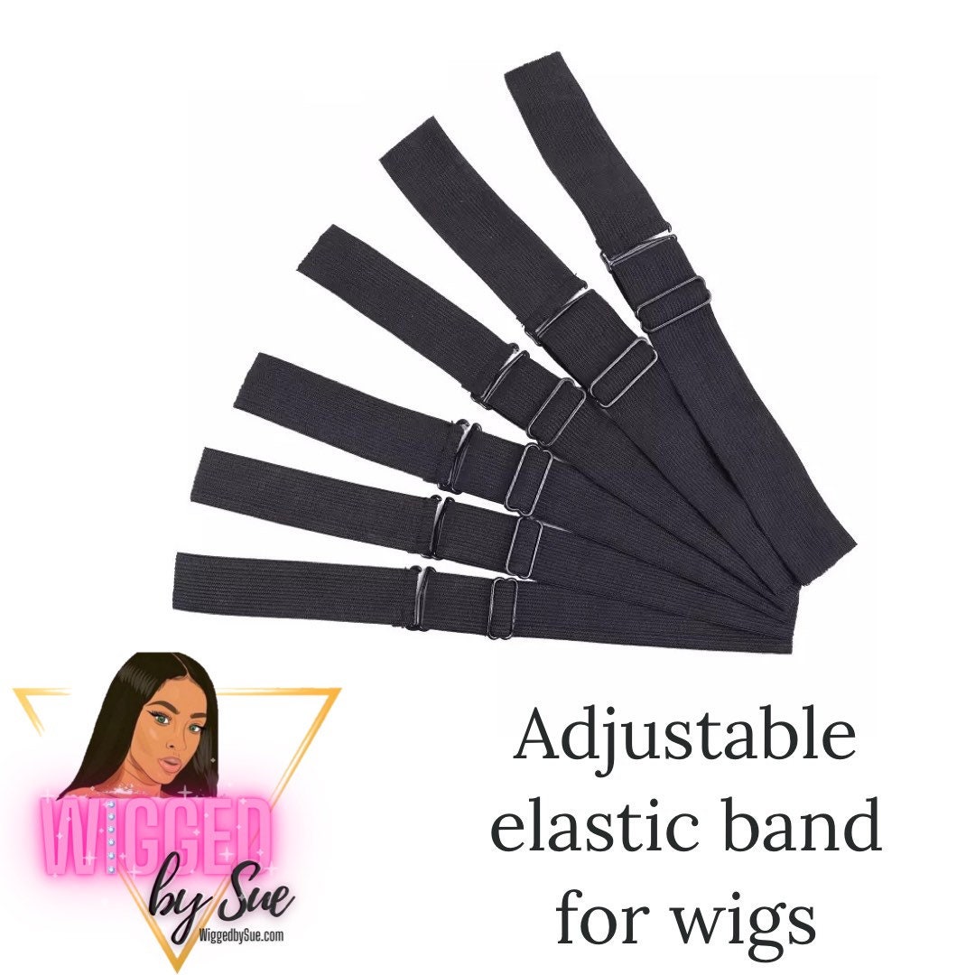 2.5 Cm Wide Adjustable Elastic Wig Band with Hooks for Sewing Lace  Frontal/Lace Closure/ Lace Wigs - China Hair Accessories and Salon  Equipment price