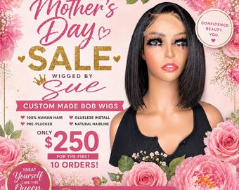 Keisha Unit - Bob Wig | 5x5 Lace Closure | Glueless