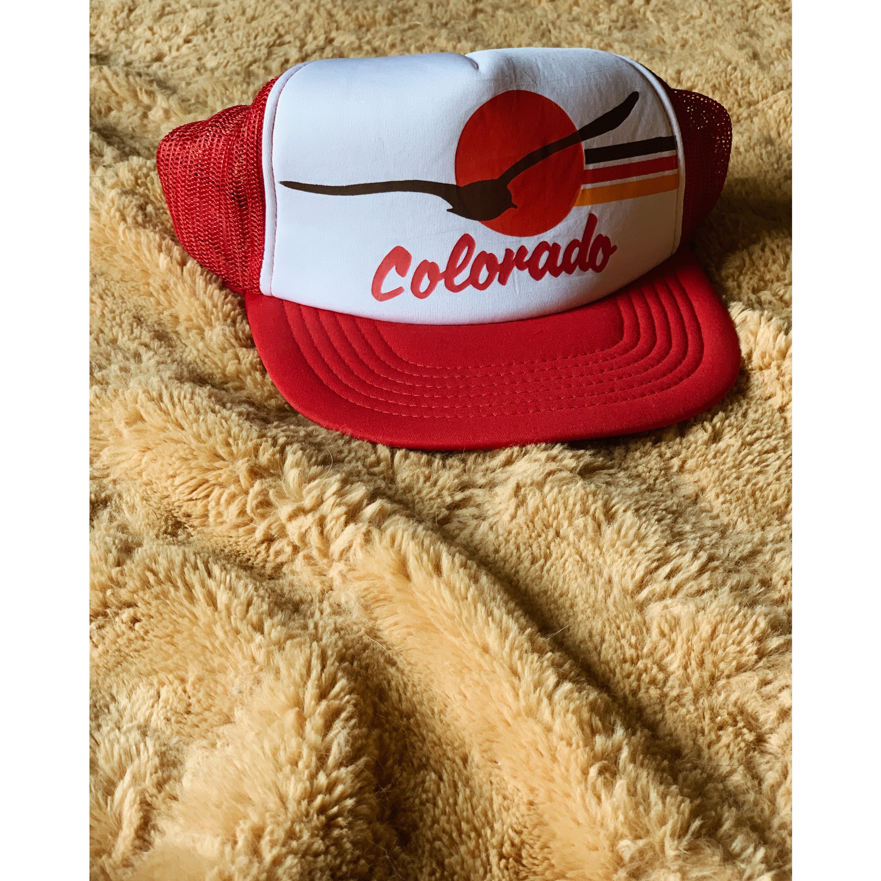 VINTAGE Colorado SnapBack Trucker Hat Etsy