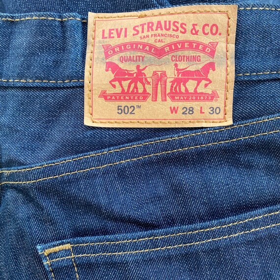 Levi’s 502 Black Jeans W28 L30 - image 4