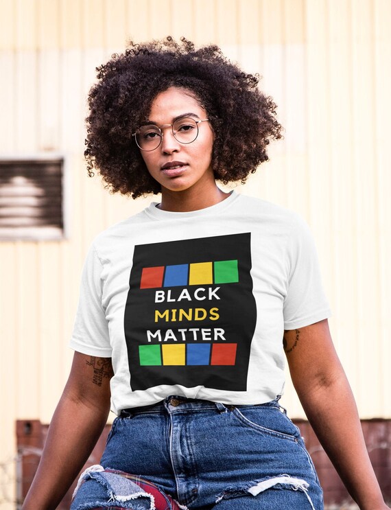 Black Minds Matter T Shirt Black 