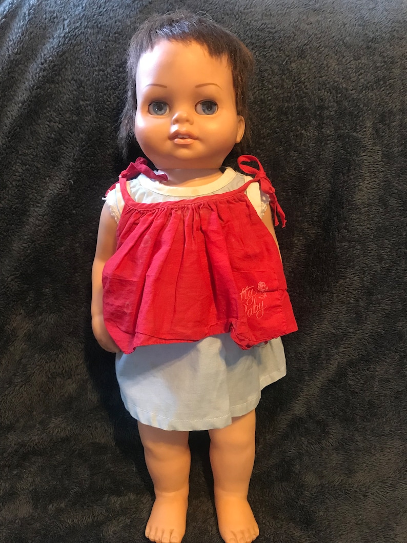 Vintage 1961 Mattel Chatty Baby Doll Cathy Sister Pull String