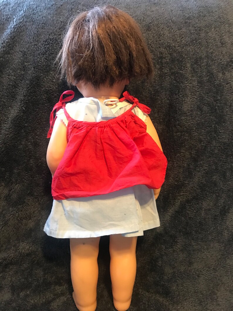 Vintage 1961 Mattel Chatty Baby Doll Cathy Sister Pull String