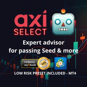 AXI SELECT Expert Advisor for PASSING challenge - seed, incubation, acceleration phase... Metatrader 4 trading bot - Profit on live account