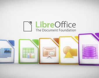 LibreOffice complete suite Word, Excel, Powerpoint for Windows 32-bit and 64-bit