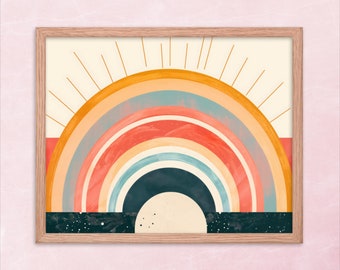 Good Vibez Minimalist Art Wood Framed Print