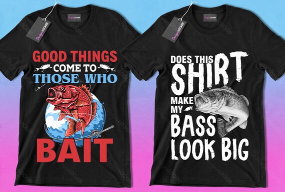 50 Editable Fishing T-shirt Designs Bundle Fish Vector Images,fisherman Tshirt  Design,fishes Quotes,animal Hobbies Bundle Vectors 