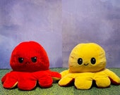 Famous Flip Octopus Stuffed Plush Funny Mother 39 s Day Gift Cute Mother 39 s Day Gift Emotion Octopus Plush, TikTok Mood Plush , Gift for her
