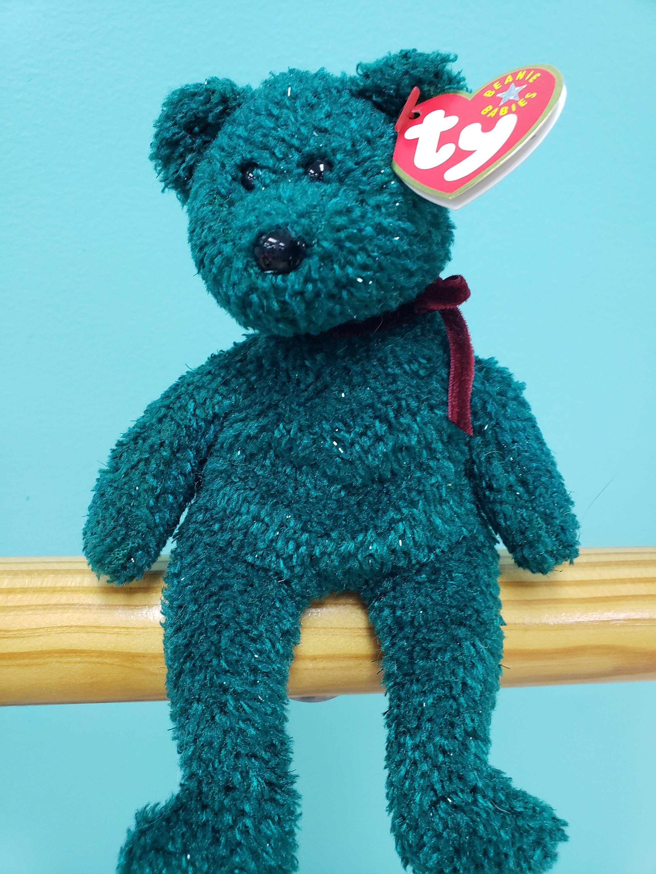2001 holiday teddy hotsell beanie baby value