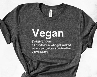 Vegan Shirt, Vegan Definition Shirt, Vegan Gift for Women, Vegetarian Shirt, Gift For Vegan, Herbivore Shirt, Funny Vegan Shirt