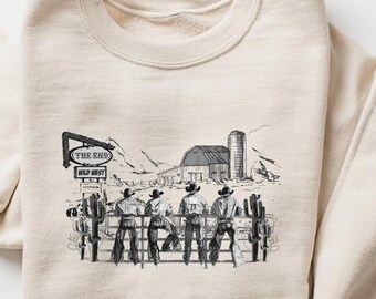 The End Western Shirt, Country Western Aesthetic Shirt, Western Shirt, Retro T-Shirt, Retro Cowboy TShirt, Rodeo T Shirt, Wild West Shirt