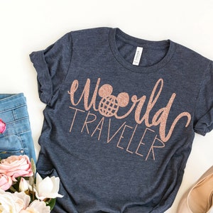 Disney World Traveler Shirt,Traveler Shirt, Women&#39;s Travel Shirt, Vacation Shirts, Girls Tank Top, Girls Trip Shirts, Disney Traveler Shirt