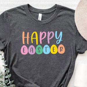Happy Easter Shirt, Happy Easter Egg Shirt, Womens Easter Shirt, Easter Day, Cute Easter Shirt ,Easter Family Shirt, Easter Matching Shirt
