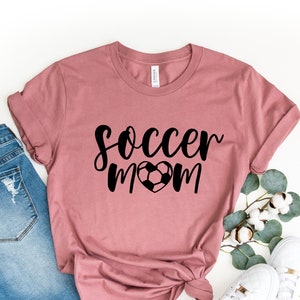 Soccer Mom Shirt, Gifts for Mom, Birthday Gifts for Her, Cute Mama Shirt, Soccer Mom T-Shirt,Mom Gift,Cute Soccer Shirt