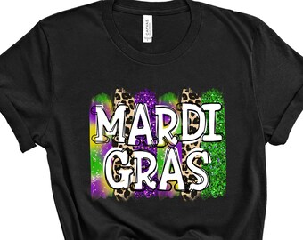 Mardi Gras Leopard Shirt, Saints Shirt,Fat Tuesday Shirt,Flower de luce Shirt,Louisiana Shirt,Saints New Orleans Shirt, Mardi Gras Day Shirt