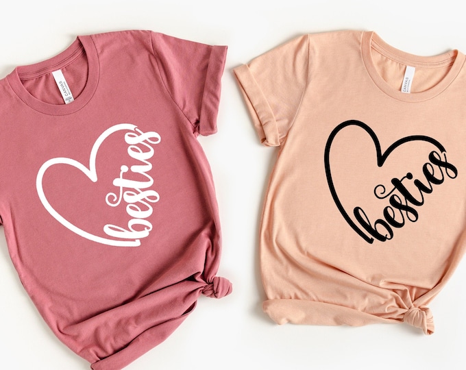 Best Friends Shirts, Besties Matching Shirt, Best Friends Shirt, Besties Shirt, Best Friend Matching Shirts,Sisters Matching Tees