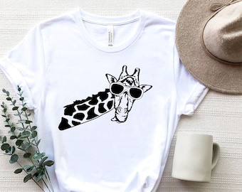 Giraffe Shirt, Sarcastic Tee, Funny Quotes Shirt, Funny Giraffe Shirt, Comic Giraffe Shirt, Funny T-shirt, Gift T-shirt