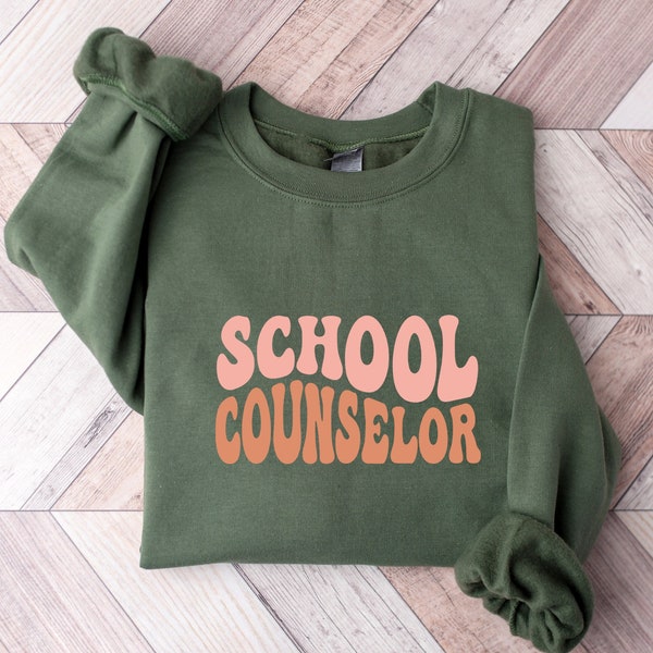 School Counselor Shirt, Gift For School Counselor, School Counselor Sweater, Counselor Pullover, Counselor Shirt