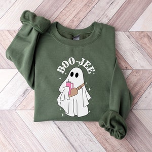 Halloween Ghost Shirt, Boo Jee Shirt, Boo Shirt, Spooky Ghost Sweater, Spooky Season Ghost Sweatshirt, Spooky Vibes Shirt, Halloween Gift