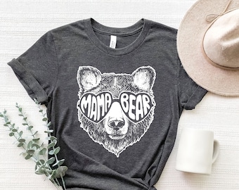 Mama Bear Shirt, Mother's Day Gift, Gift For Mom, Mama Bear Tee, Baby Shower Gifts, Cute Mama Bear Shirt, Cute Mom Shirt, Mother Gift Idea