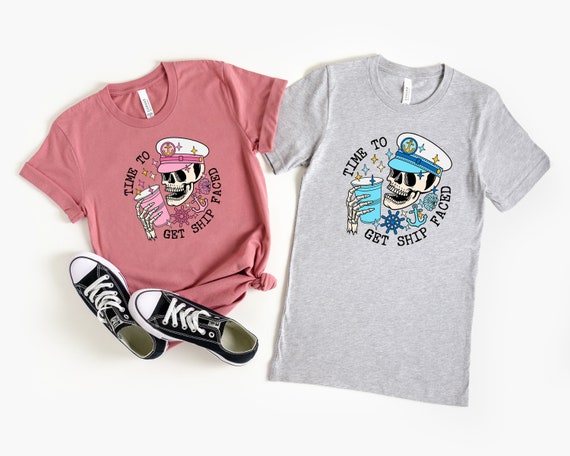 Cruise Shirt Tee - Time To Get Ship Faced Drinking T-Shirt Cruise Shirt Tee - Time To Get Ship Faced Drinking T-Shirt