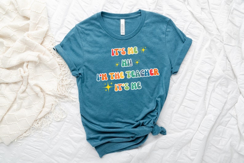 Chemise de retour à l'école pour cadeau de professeur pour les chemises de professeur d'éducation spéciale pour les t-shirts de professeur de Prek pour la chemise de professeur de maternelle drôle image 4