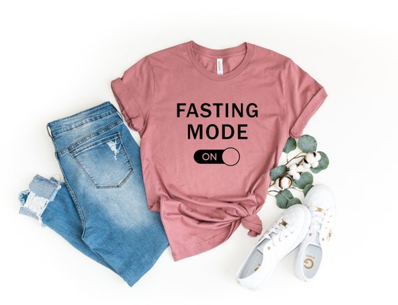 Fasting Mode On Shirt, Ramadan Shirt, Gift For Ramadan, Eid Gift. Ramadan Mubarak ,Ramadan Kareem, Muslim Gift Tee for Ramadan,Eid